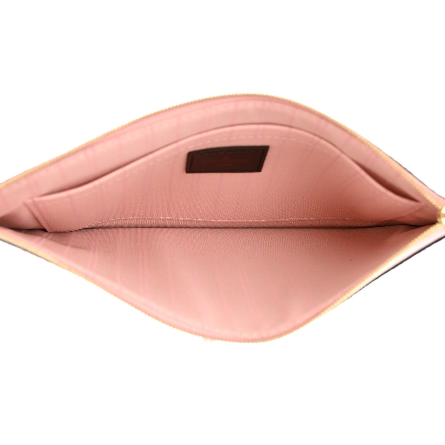 Damier Ebene Neo Neverfull MM Rose Ballerine