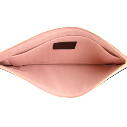 Louis Vuitton Damier Ebene Neo Neverfull MM Rose Ballerine 7 of 11