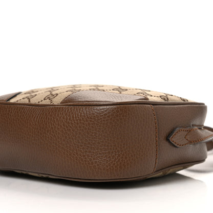 Gucci Monogram Mini Bree Messenger Bag Beige Tabacco 10 of 10