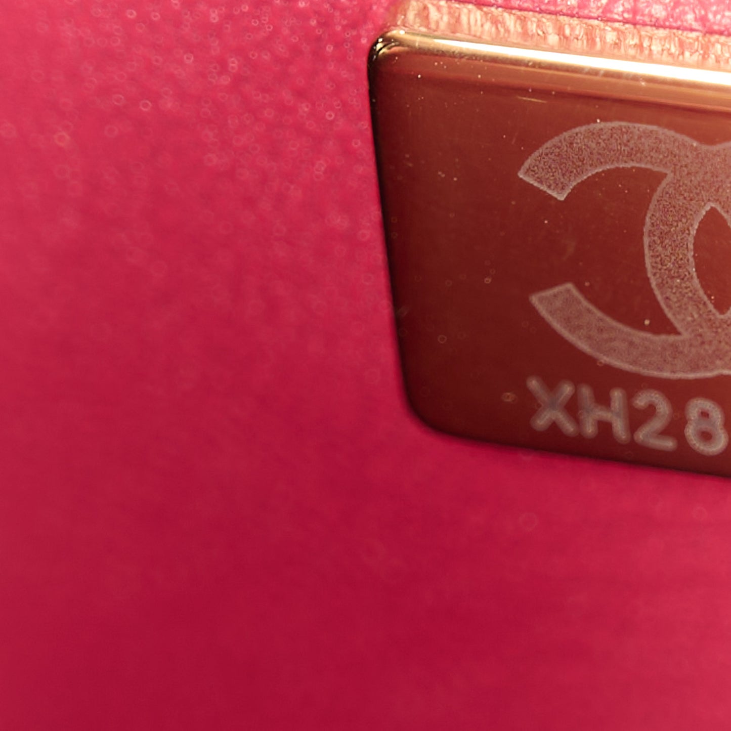 Lambskin Quilted Medium Double Flap Burgundy