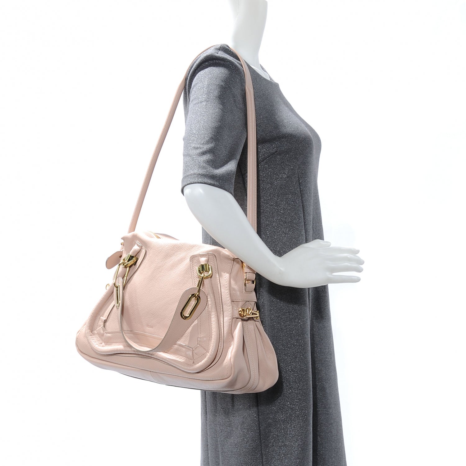 Chloe Calfskin Medium Paraty Pink 2 of 10