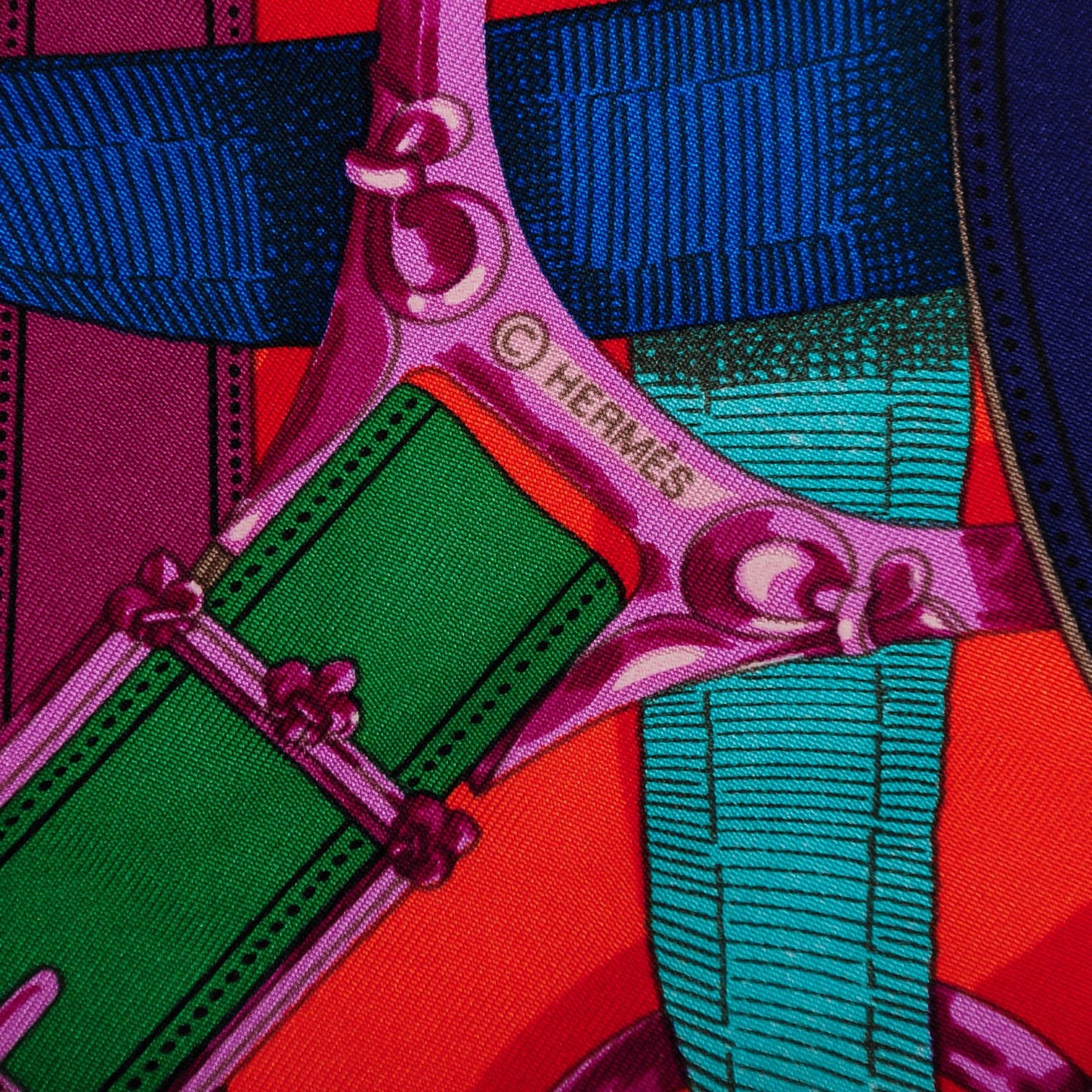 Silk Cavalcadour Scarf 90