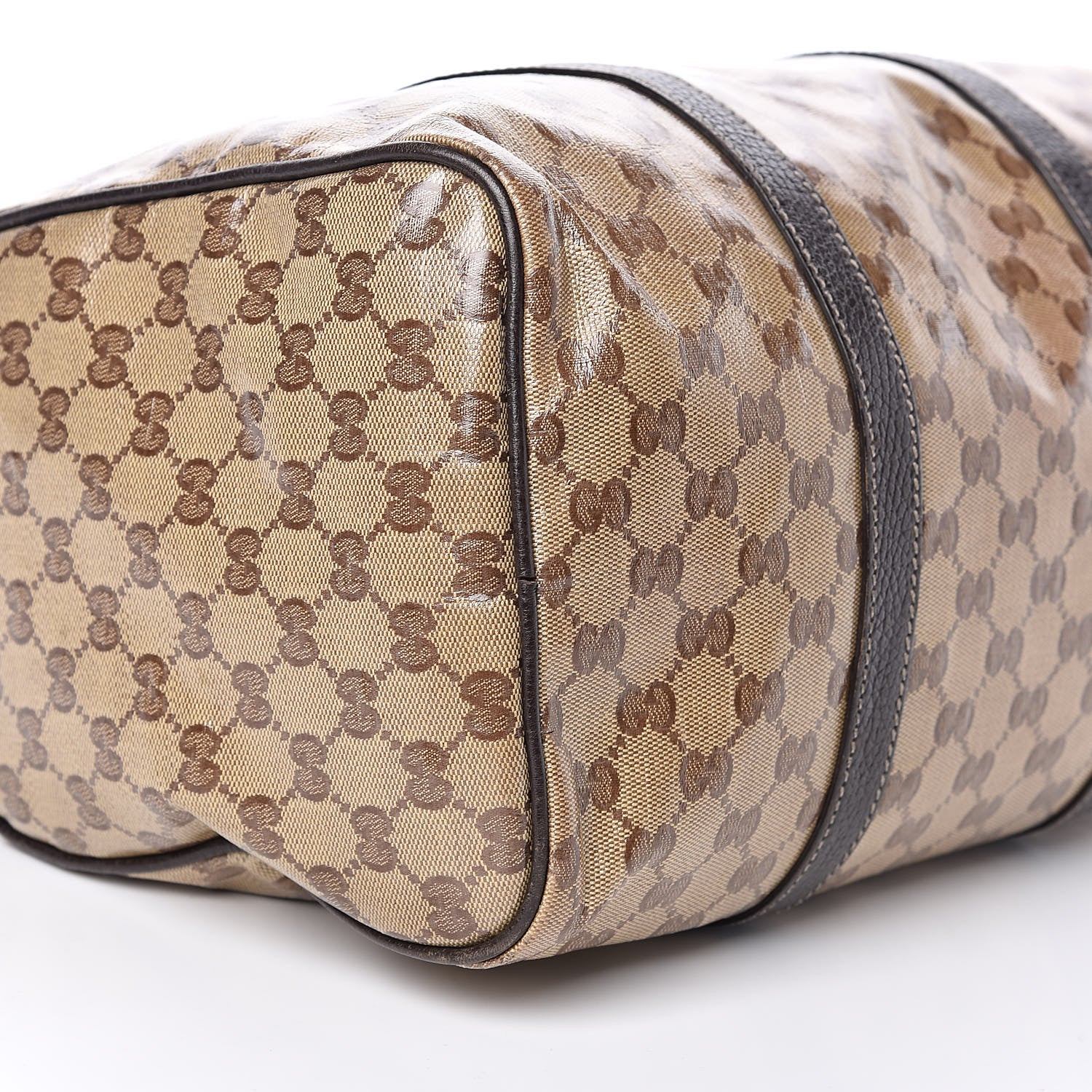 Gucci Crystal Monogram Medium Joy Boston Dark Brown 8 of 16