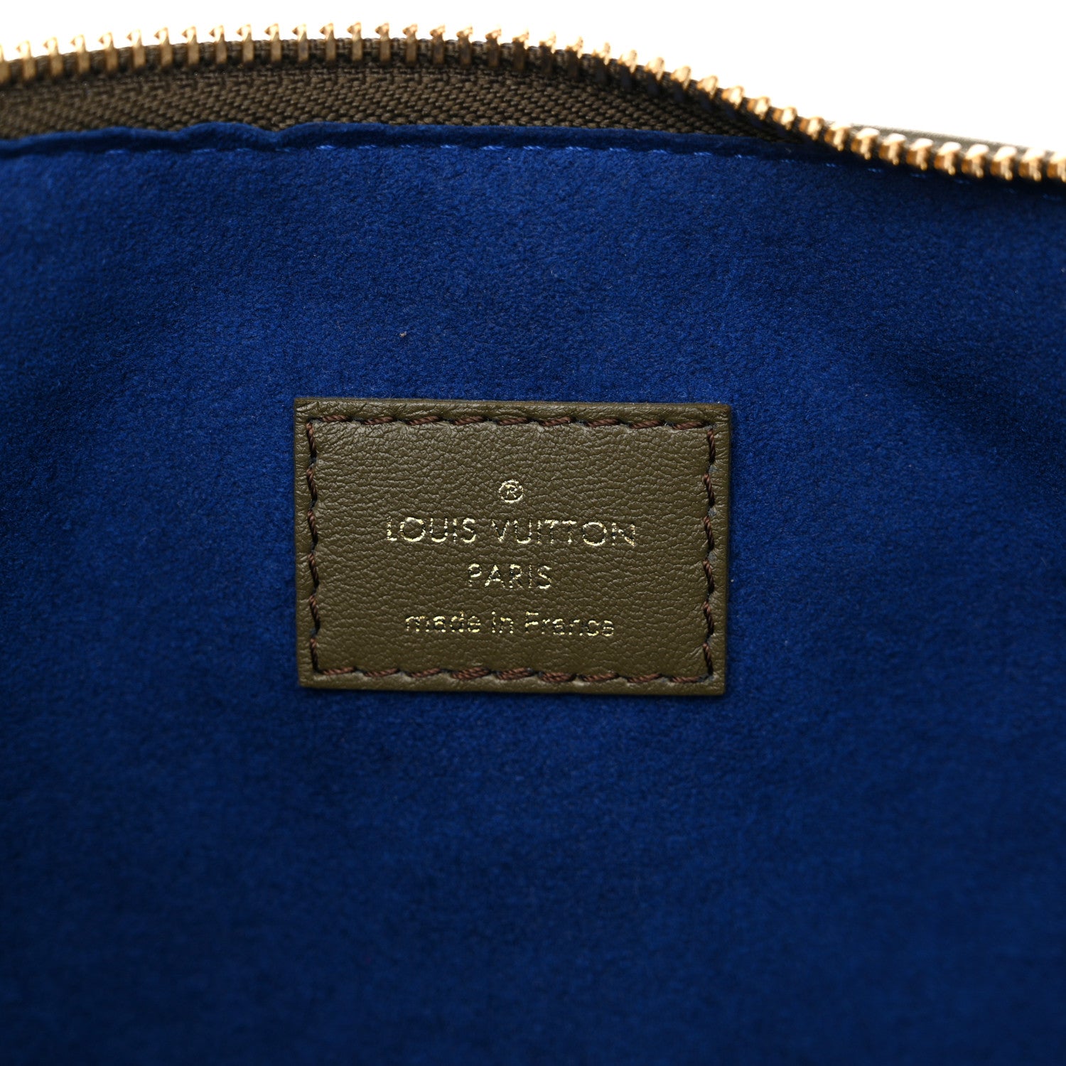 Louis Vuitton Lambskin Embossed Monogram Coussin MM Khaki 6 of 9