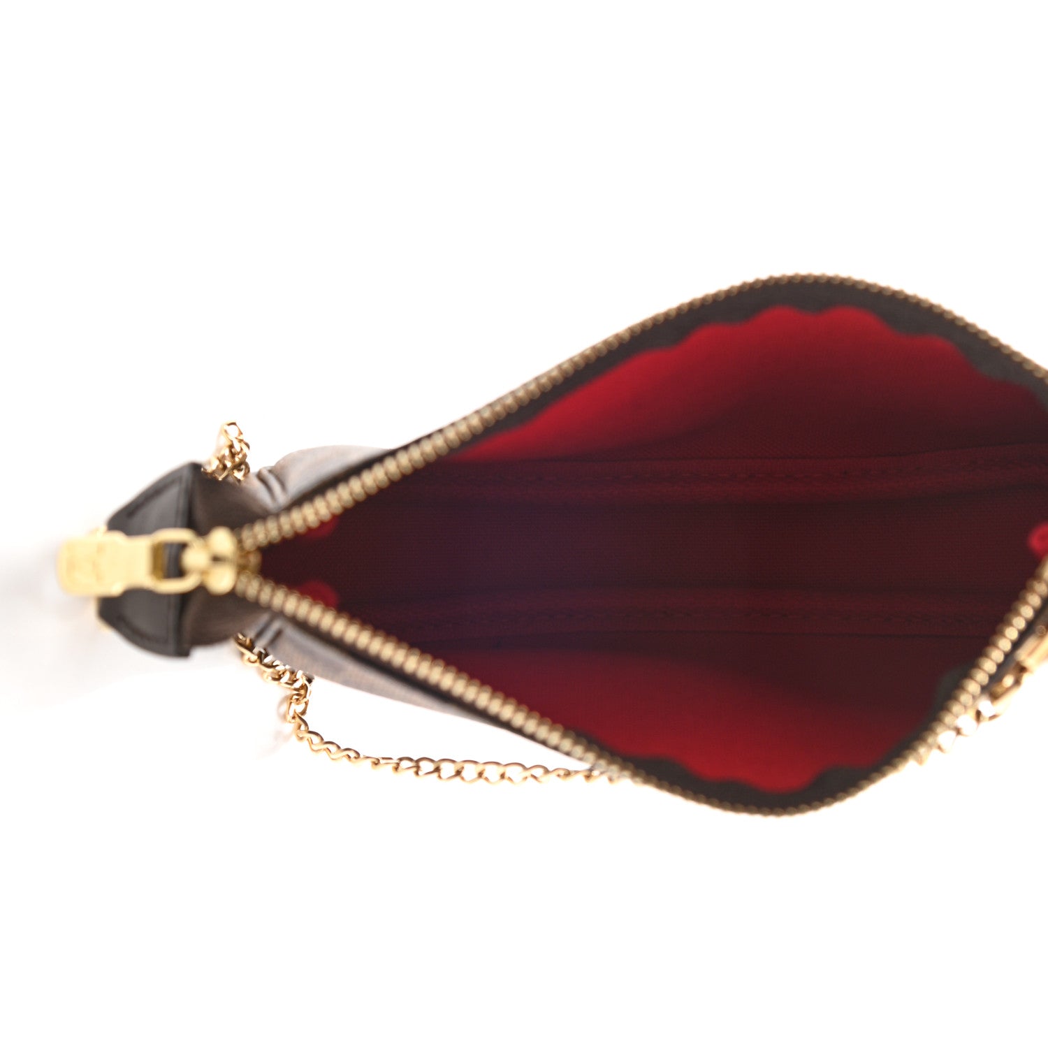 Louis Vuitton Damier Ebene Mini Pochette Accessories 5 of 7