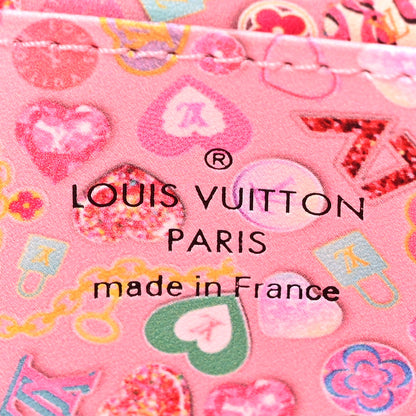 Louis Vuitton Vernis Valentine's Day Zippy Coin Purse Mochi Pink 6 of 7