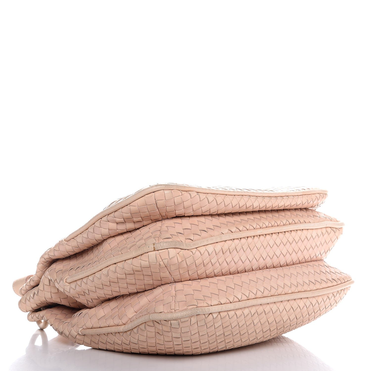 Bottega Veneta Nappa Intrecciato Duette Shoulder Bag Lotus 4 of 22