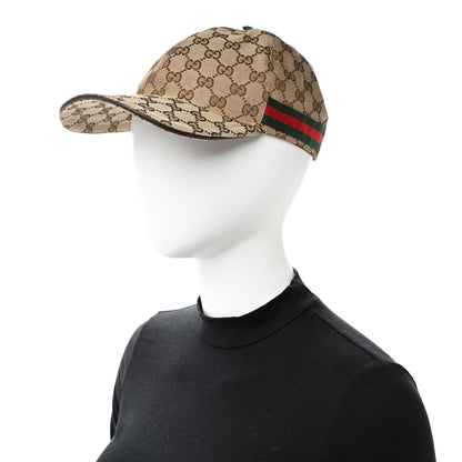 Gucci Monogram Web Baseball Hat L Beige Cocoa 2 of 9