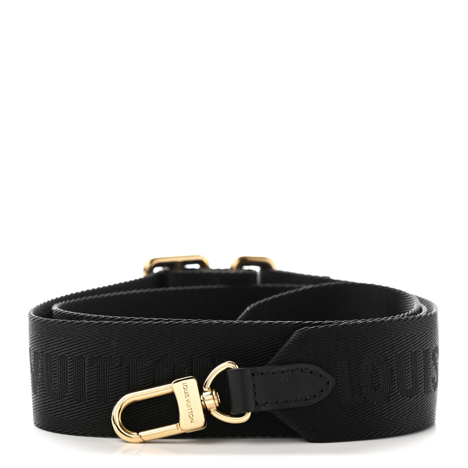 Louis Vuitton Nylon Petite Malle Souple Shoulder Strap Black 1 of 4