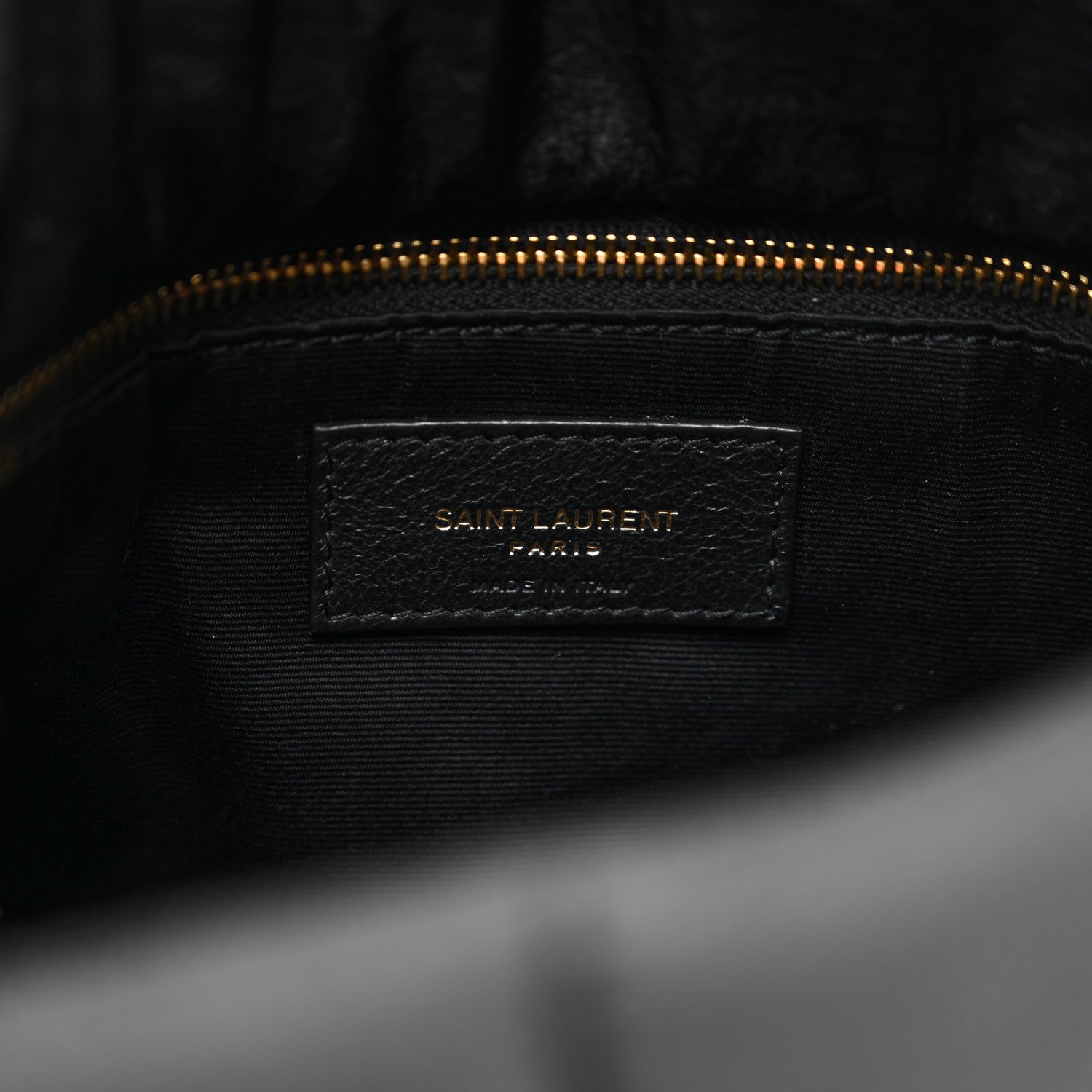 Saint Laurent Nylon Quilted Small Loulou Puffer Monogram Chain Satchel Black 7 of 10
