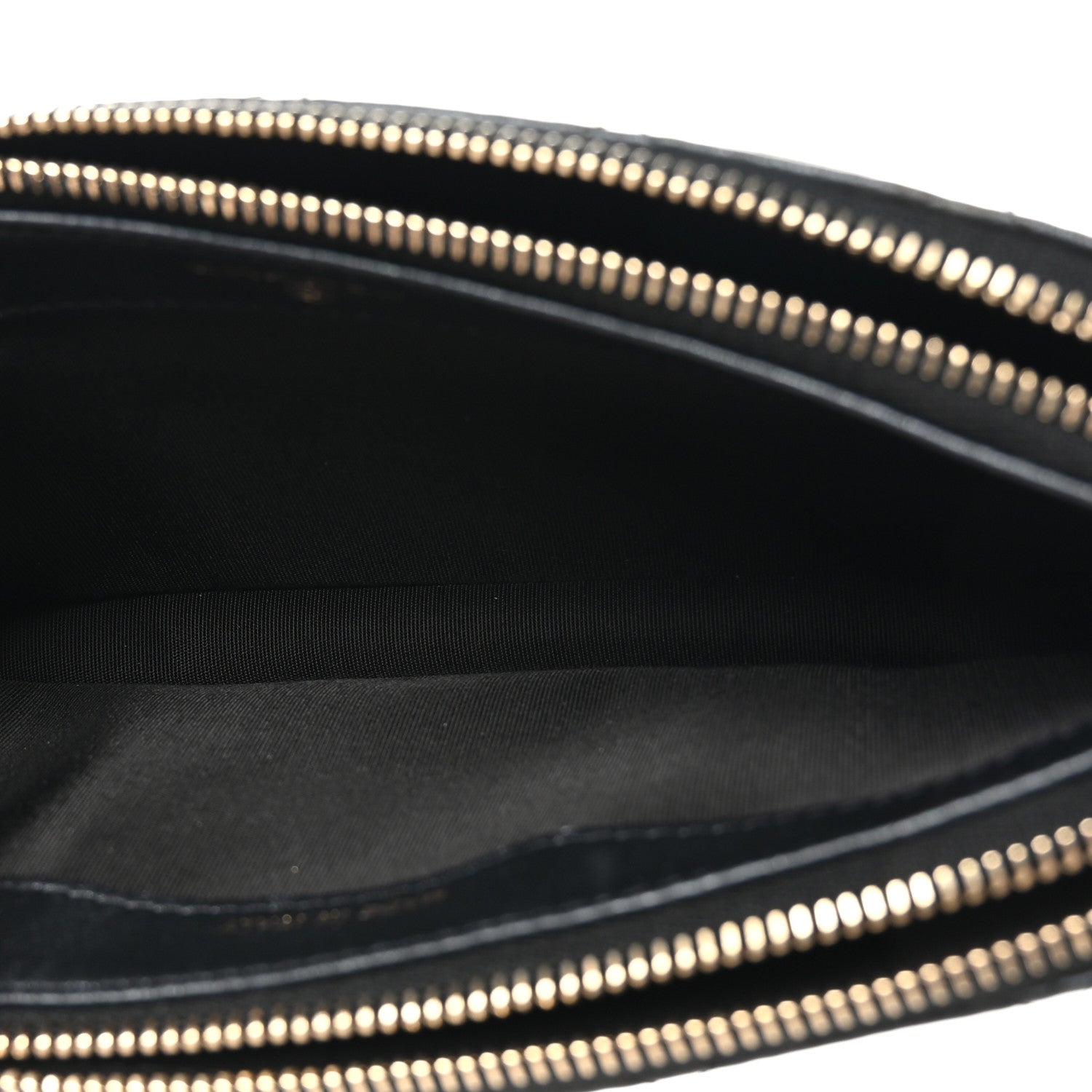 Chanel Iridescent Lambskin Quilted Pearl Clutch With Chain Black 5 of 12