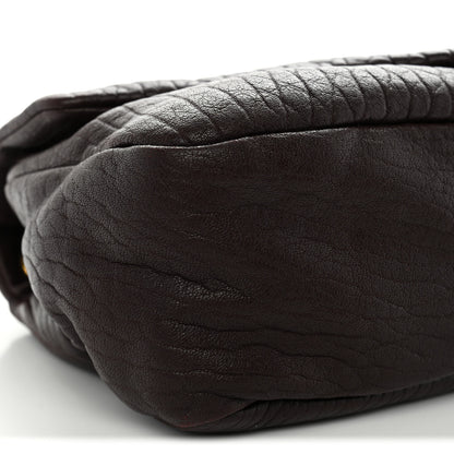 Saint Laurent Grained Lambskin Medium Calypso Dark Currant 9 of 10