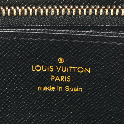 Louis Vuitton Epi Damier Race Zippy Wallet Blue Vert 7 of 10