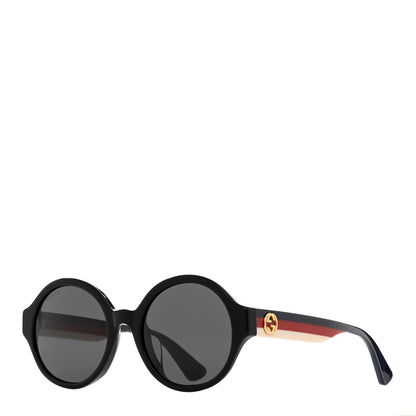 Gucci Round Web Sunglasses GG0280SA Black 1 of 7