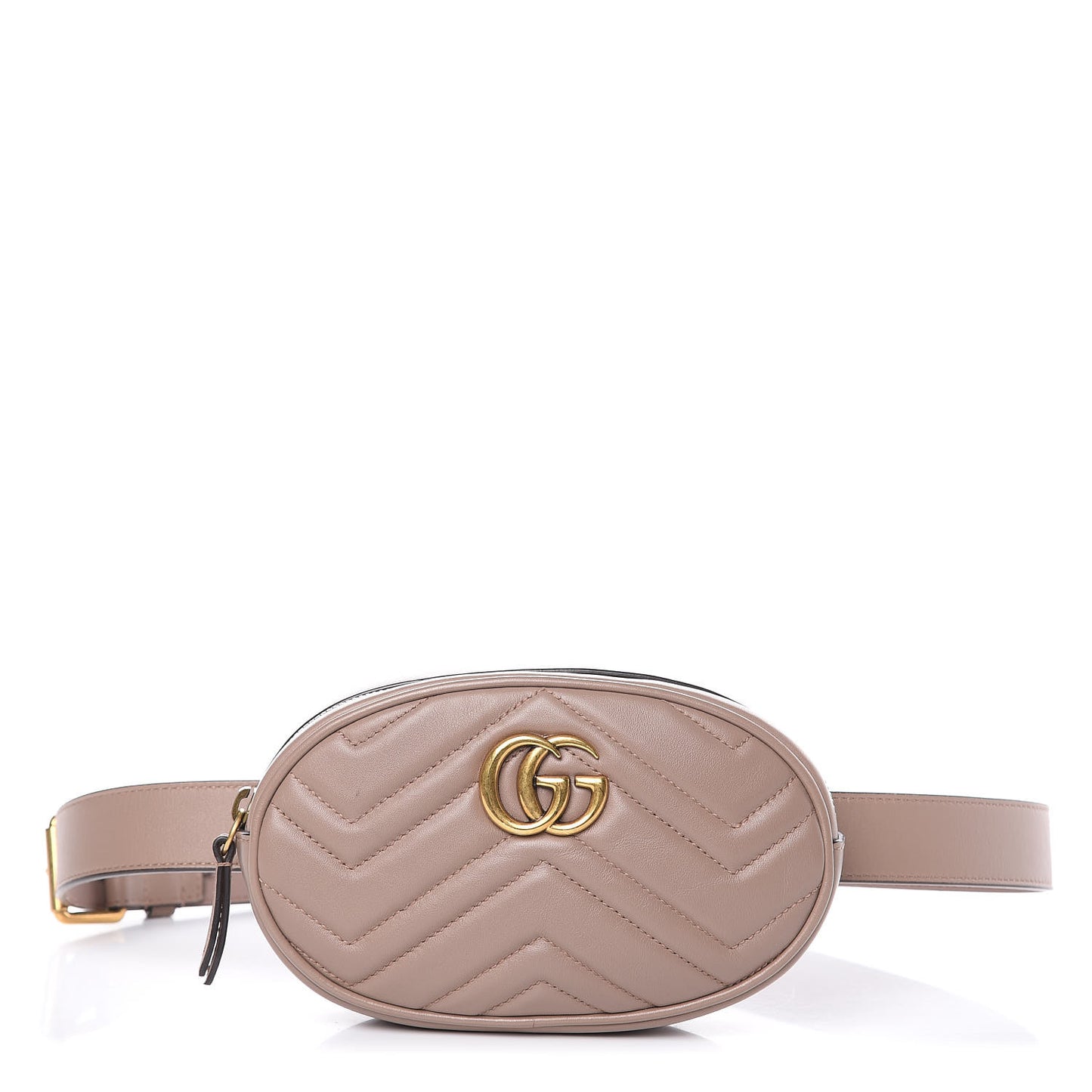Calfskin Matelasse GG Marmont Belt Bag 95 38 Porcelain Rose