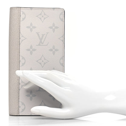 Louis Vuitton Taigarama Brazza Wallet NM Antarctica 2 of 7
