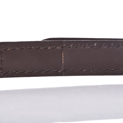 Louis Vuitton Calfskin 12mm Adjustable Shoulder Strap Brown 3 of 4
