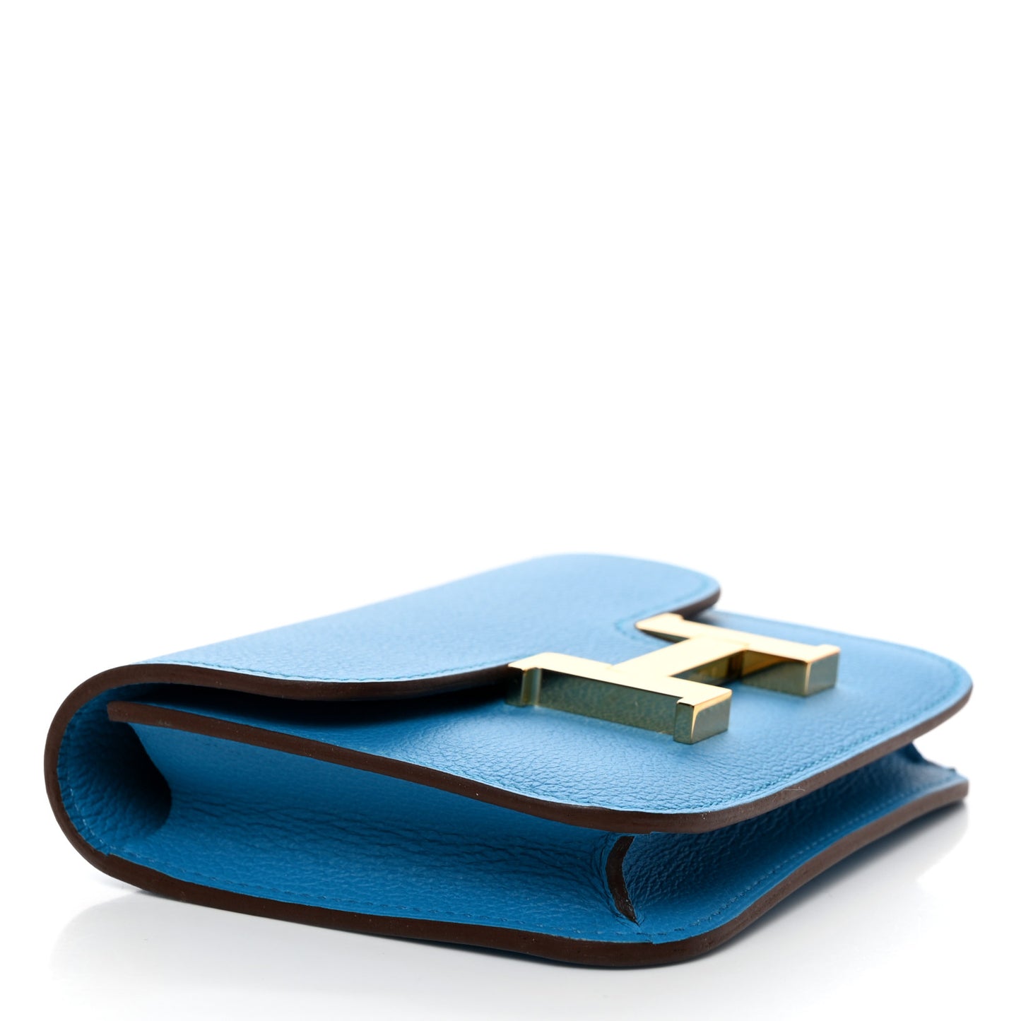 Evercolor Bi-Color Constance Slim Wallet Bleu Frida Rose Mexico