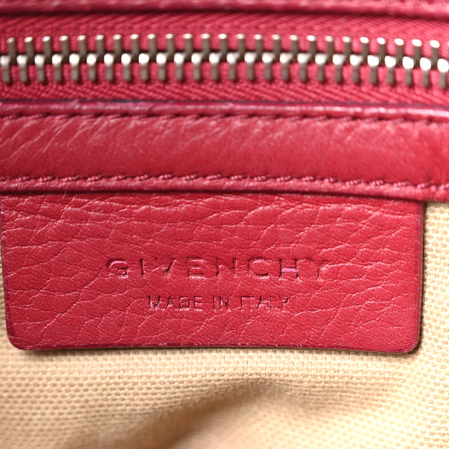 Givenchy Calfskin Medium Pandora Pure Flap Red 6 of 10