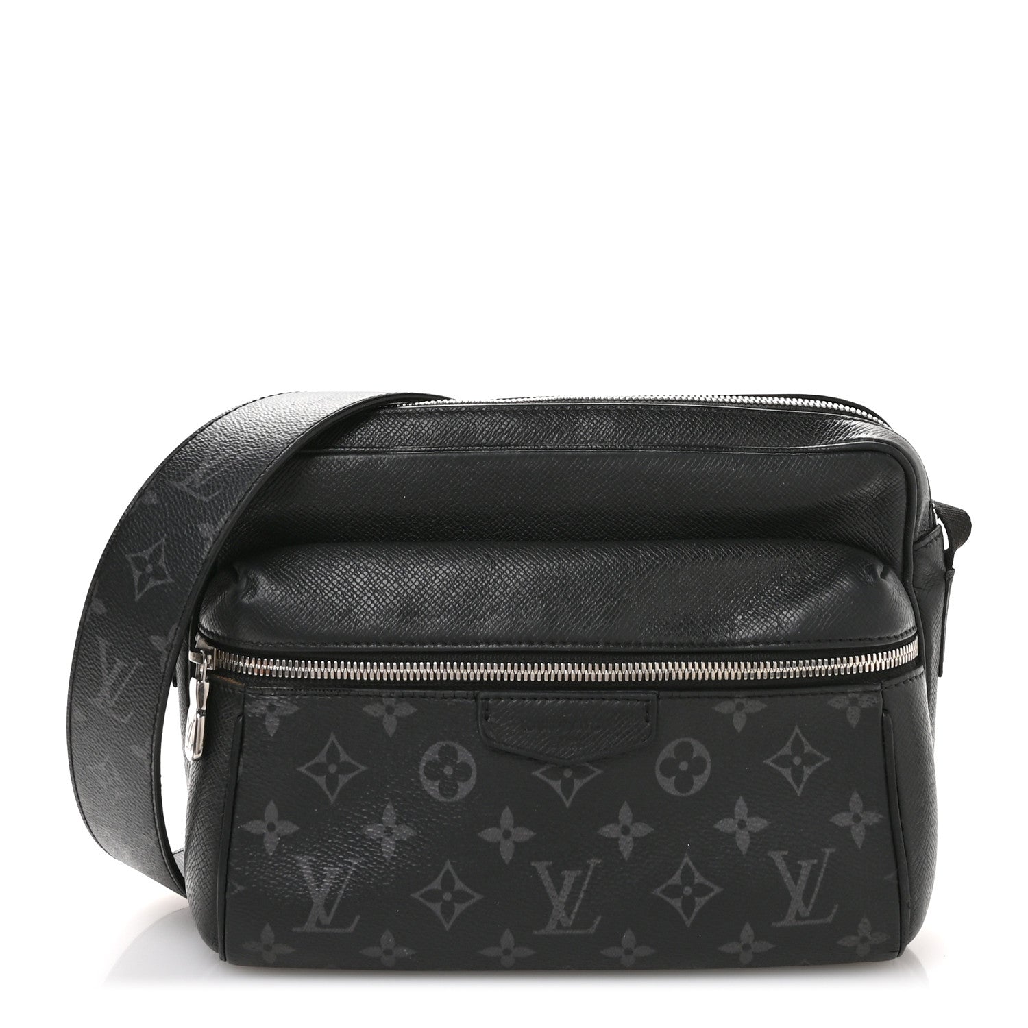Louis Vuitton Taiga Monogram Eclipse Outdoor Messenger  Black 1 of 10