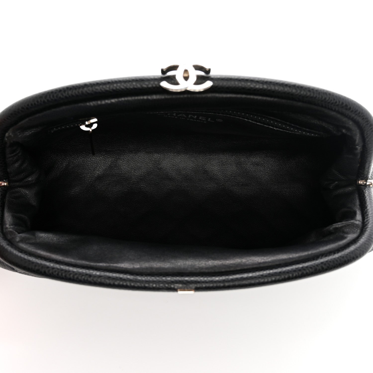 Chanel Caviar Quilted Timeless Clutch Black 5 of 7