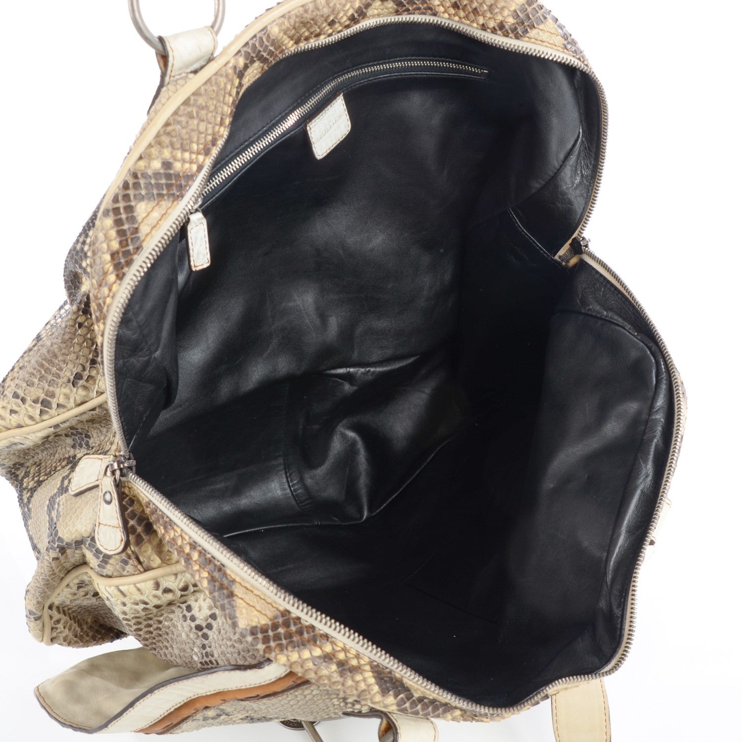 Christian Dior Python Crocodile Large Gaucho 6 of 10