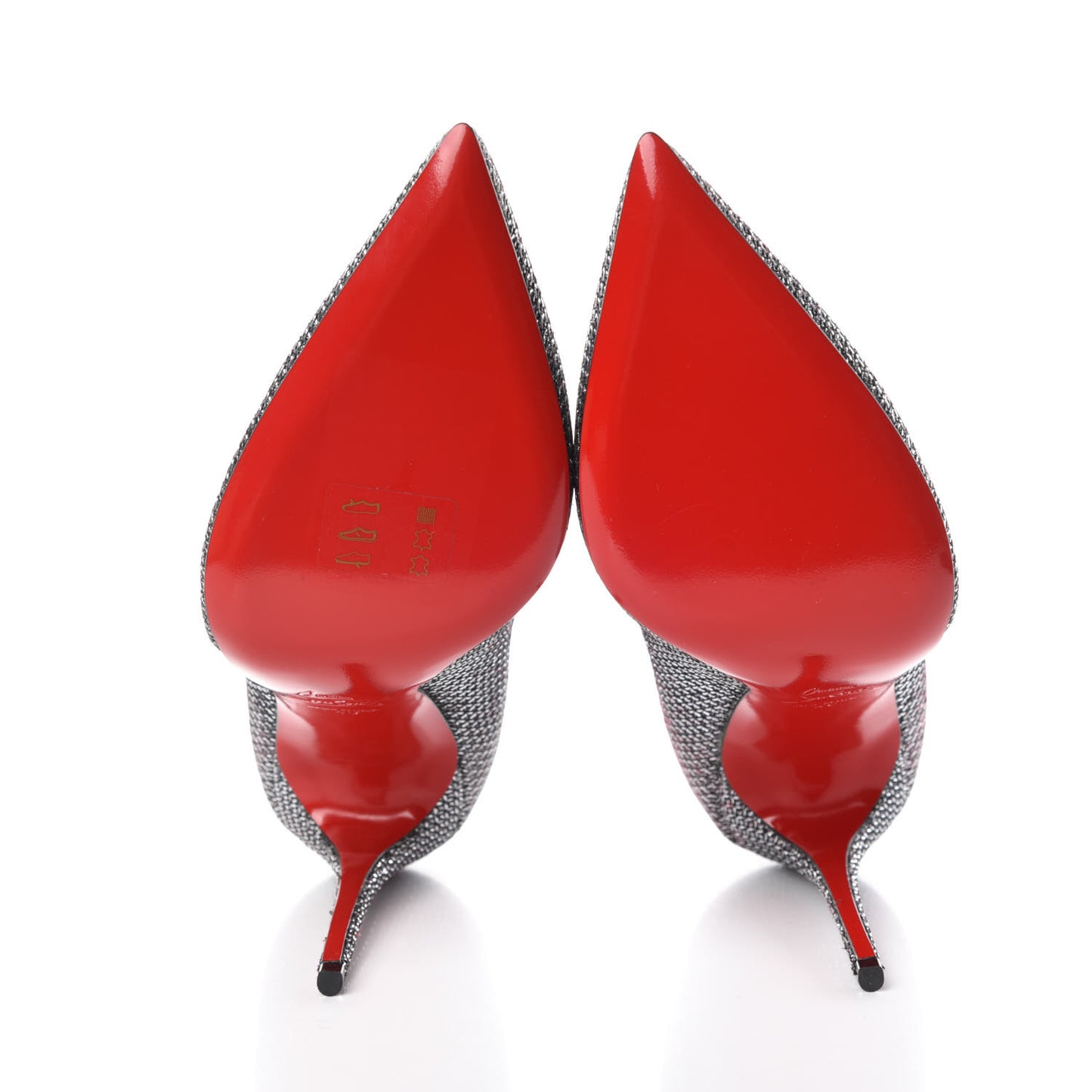 Glitter Diams Pigalle Follies 100 Pumps 40 Antic Silver