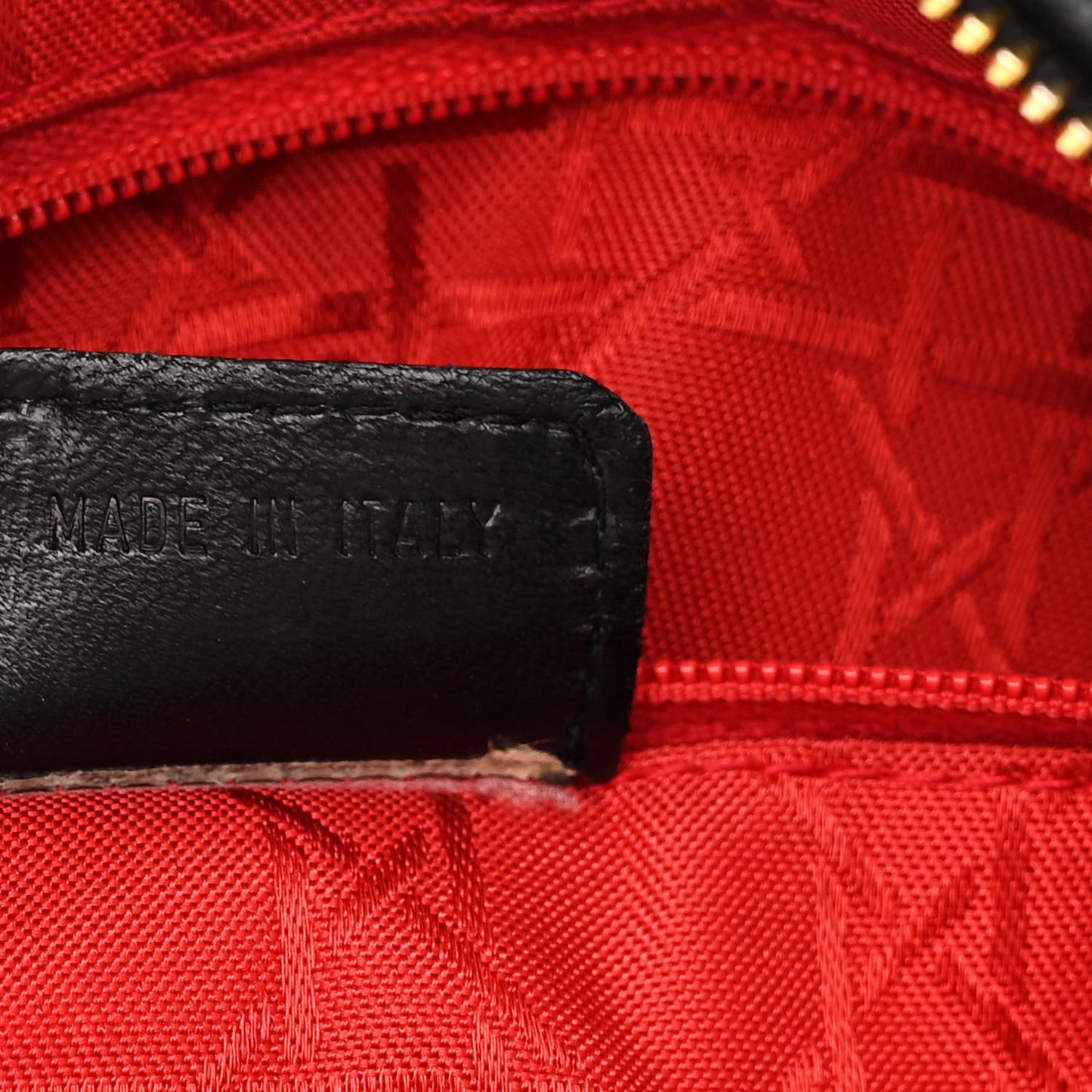 Lambskin Cannage Medium Lady Dior Black