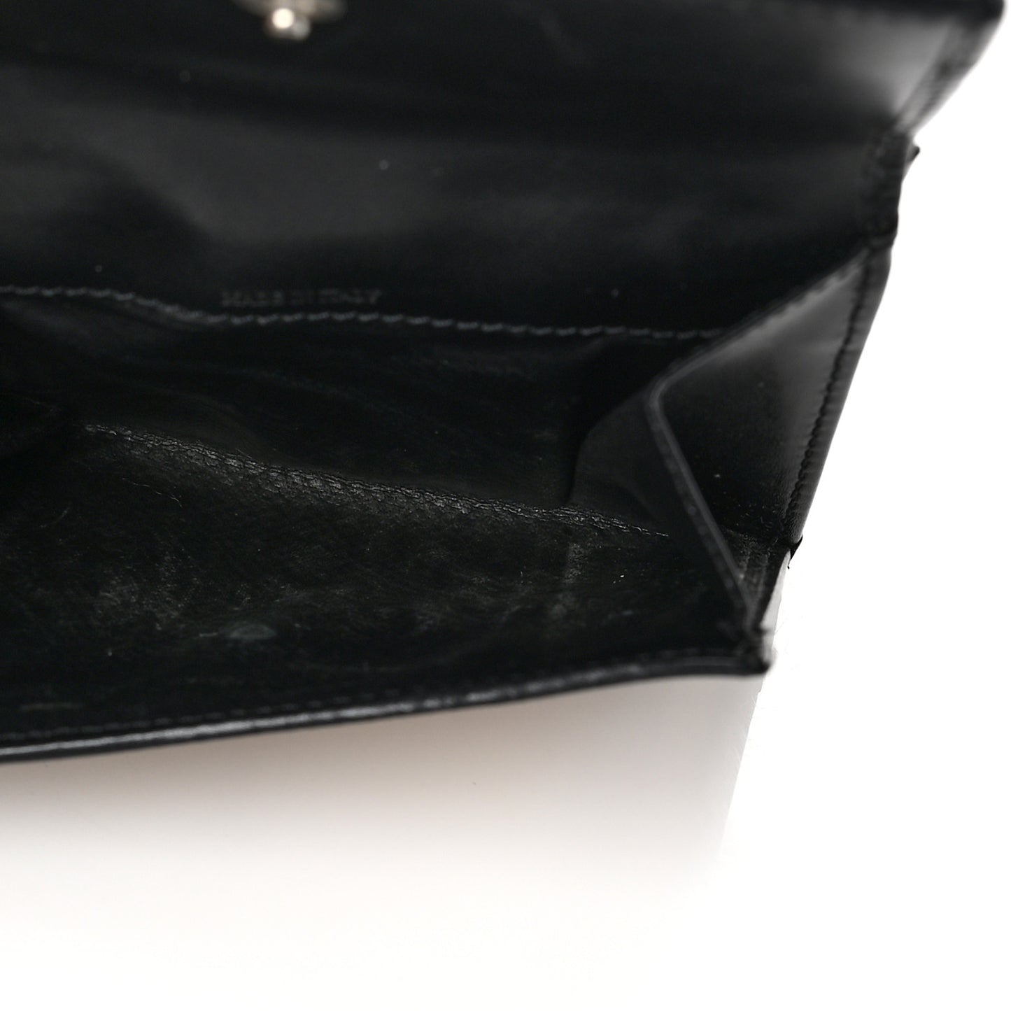 House Check Compact Wallet Black