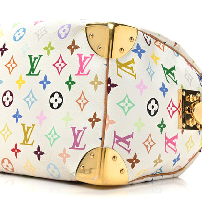 Louis Vuitton Monogram Multicolor Speedy 30 White 7 of 21