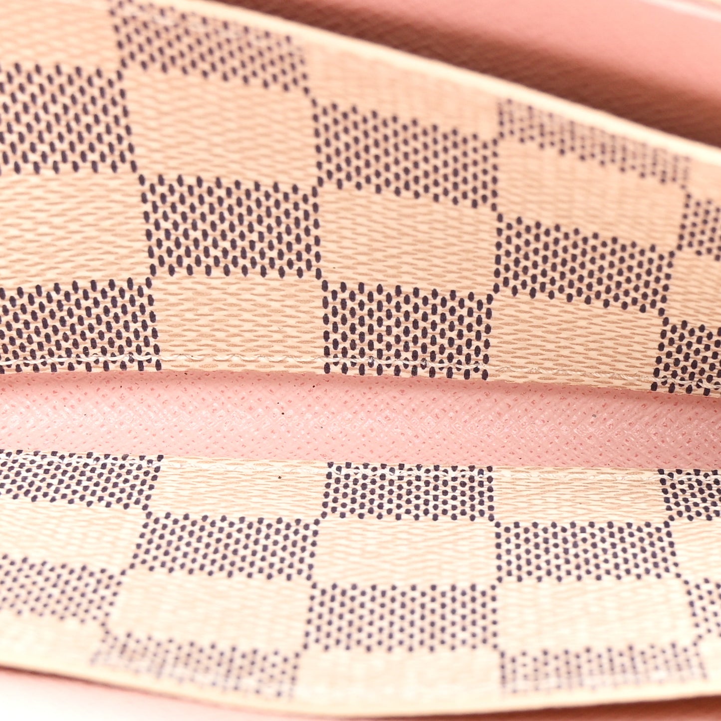 Damier Azur Emilie Wallet Rose Ballerine