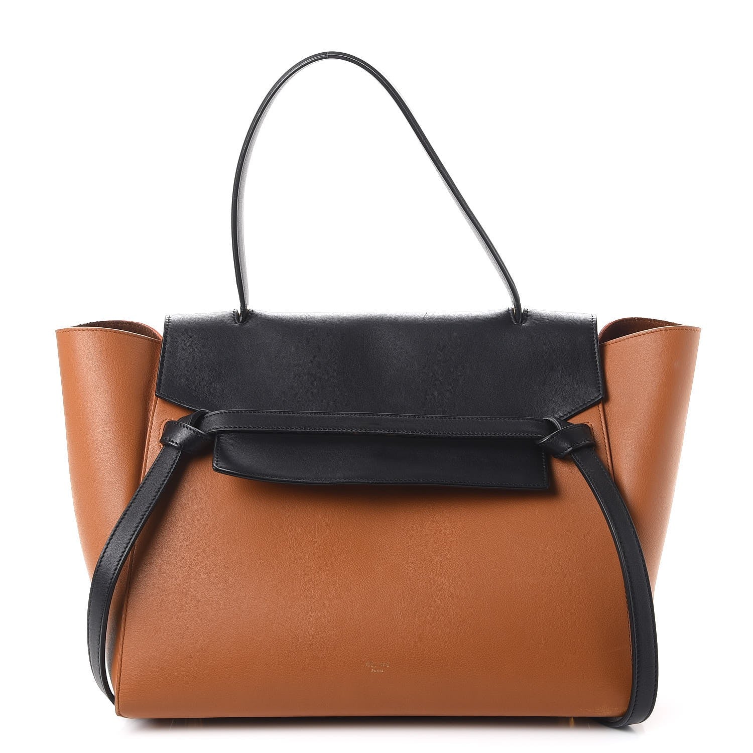 Celine Smooth Calfskin Large Bi-Color Belt Bag Light Copper 1 of 18