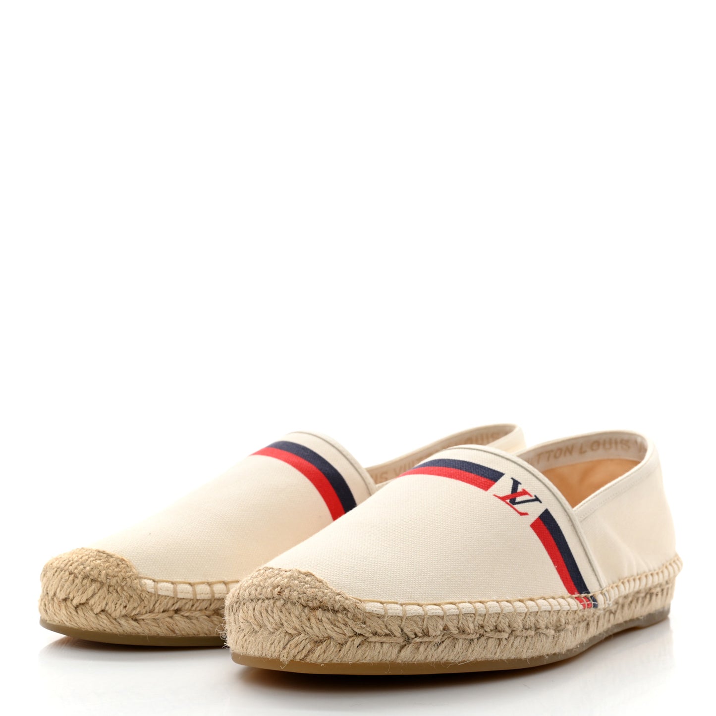 Canvas Mens Bidart Espadrilles 7 White Blue