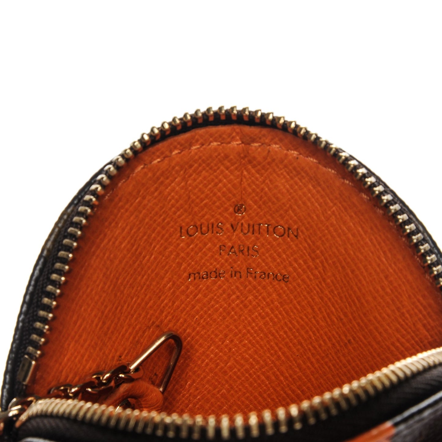 Monogram Groom Round Coin Purse