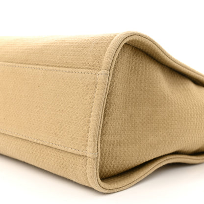 Chanel Mixed Fibers Small Deauville Tote Beige 10 of 10