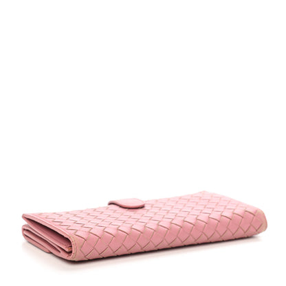 Bottega Veneta Nappa Intrecciato Continental Flap Wallet Watteau 4 of 7