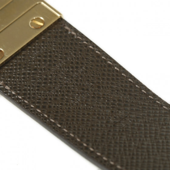 Louis Vuitton Damier Ebene Inventeur Reversible Belt 100 40 5 of 6