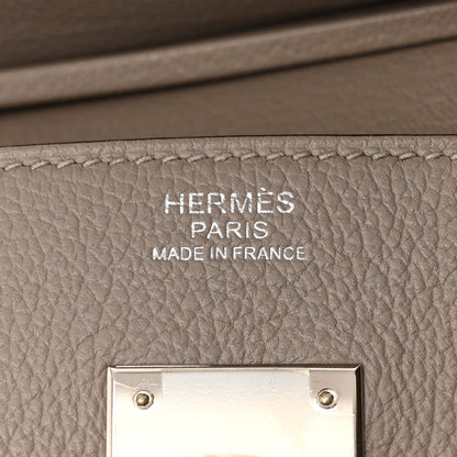 Hermes Taurillon Novillo Birkin 30 Gris Asphalte 6 of 11