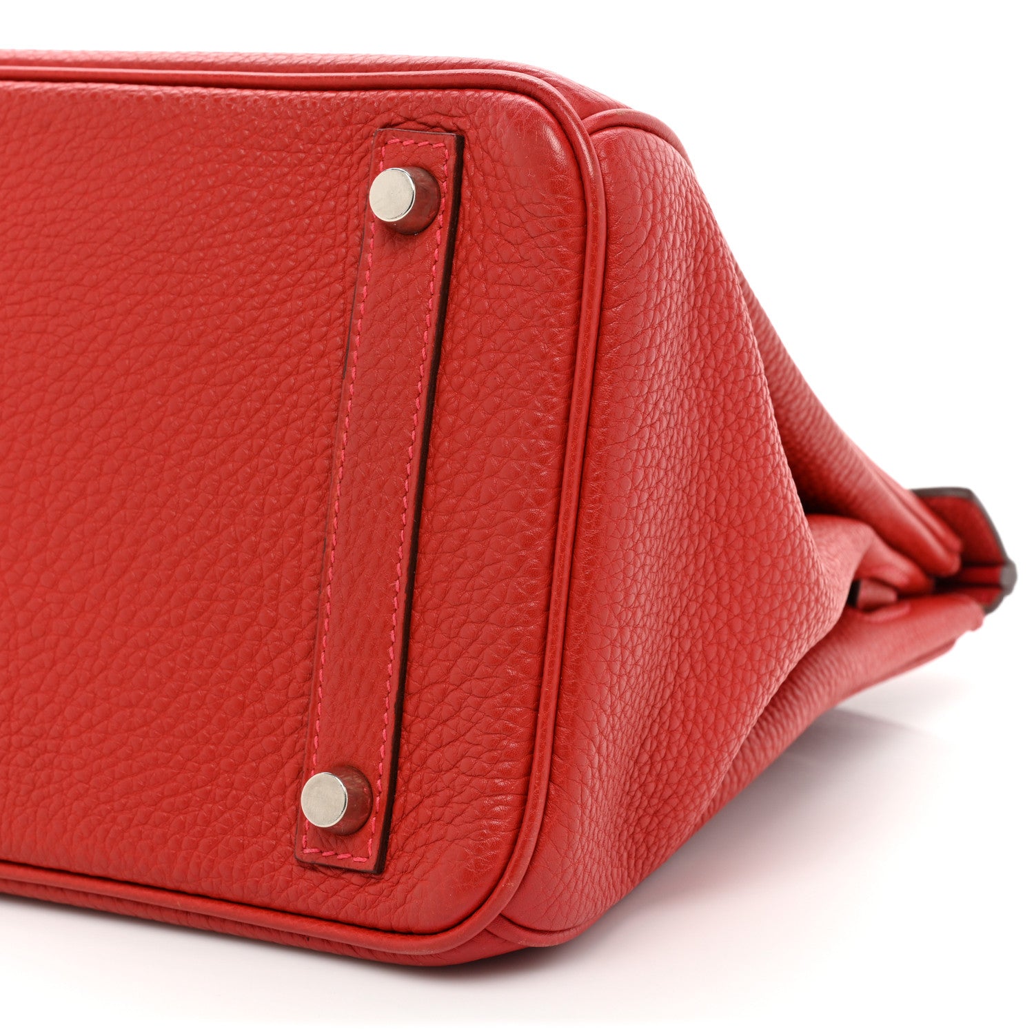 Hermes Togo Birkin 30 Vermillion 7 of 18