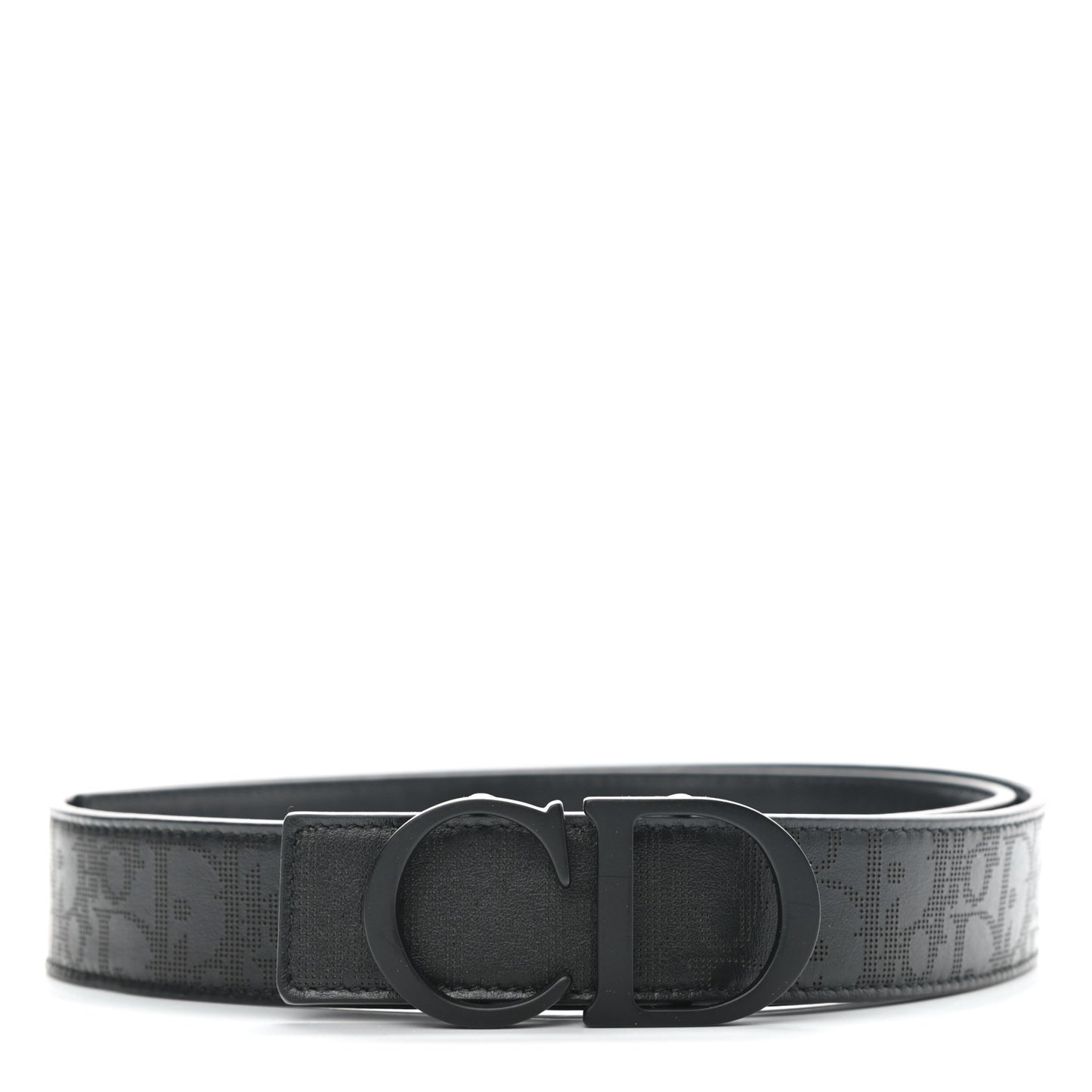 Calfskin Galaxy Oblique 40mm Reversible Belt 95 Black