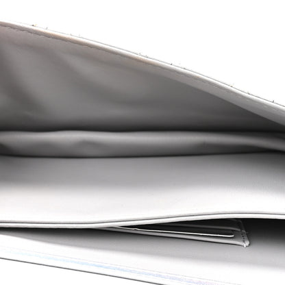 Christian Dior Iridescent Metallic Lambskin Cannage Mini My Dior Bag Silver 5 of 13