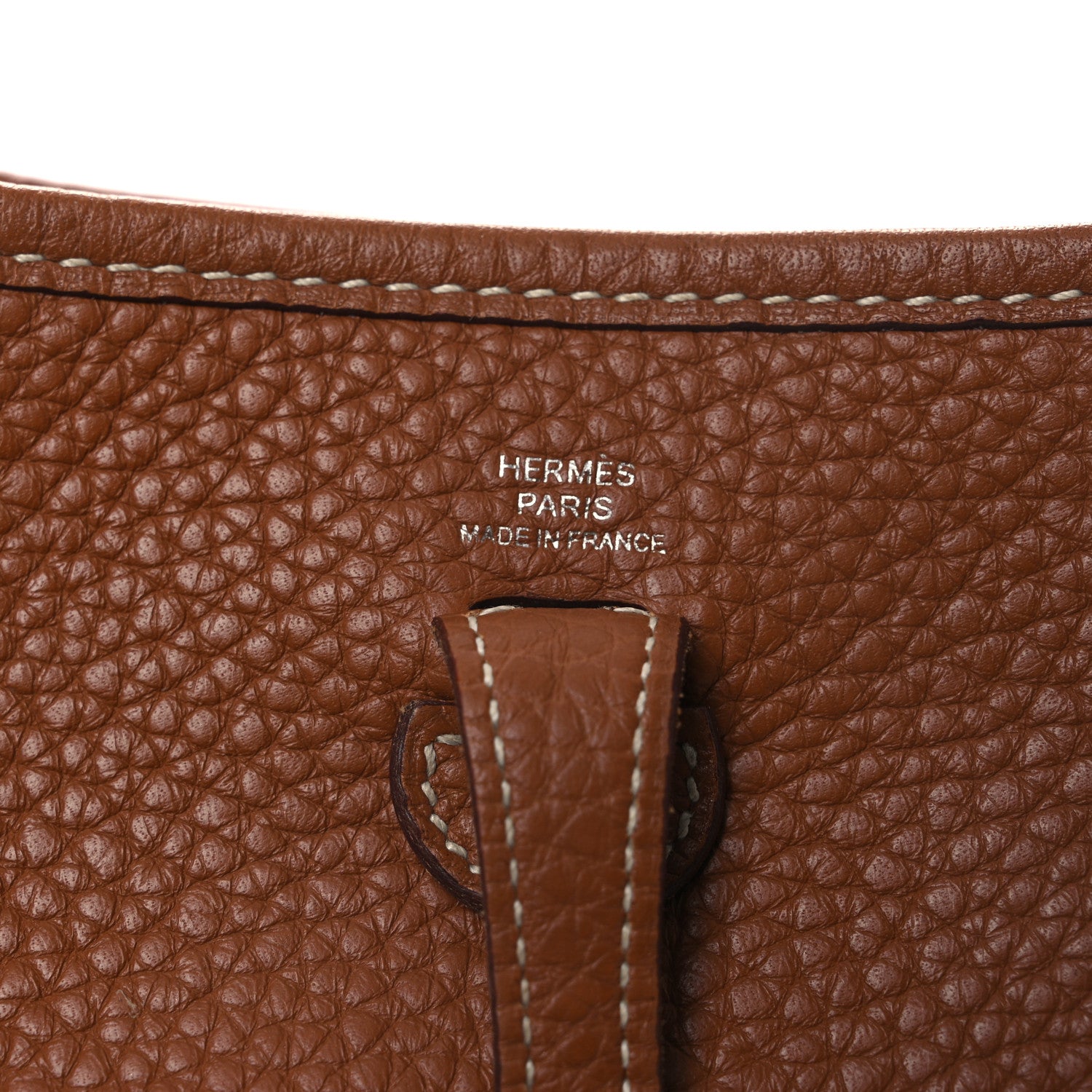 Hermes Taurillon Clemence Amazone Evelyne TPM Gold Cuivre 6 of 11
