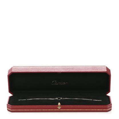 Cartier 18K White Gold Diamond LOVE Bracelet 7 of 7