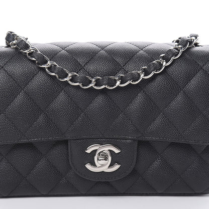Chanel Caviar Quilted Mini Rectangular Flap Black 8 of 12
