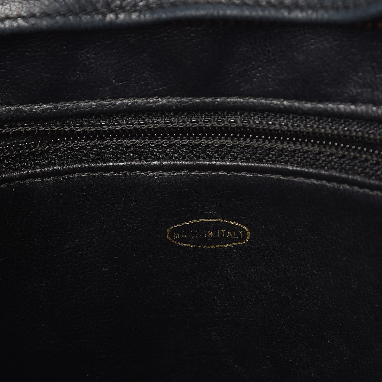 Lambskin Quilted Shoulder Bag Black
