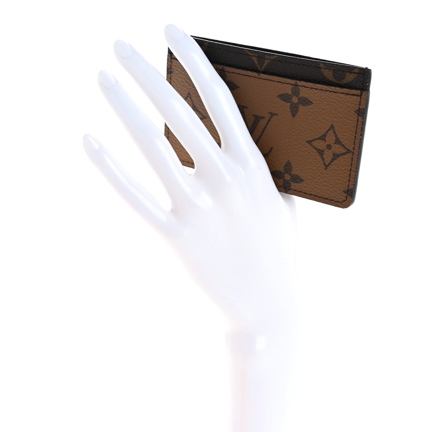 Reverse Monogram Card Holder
