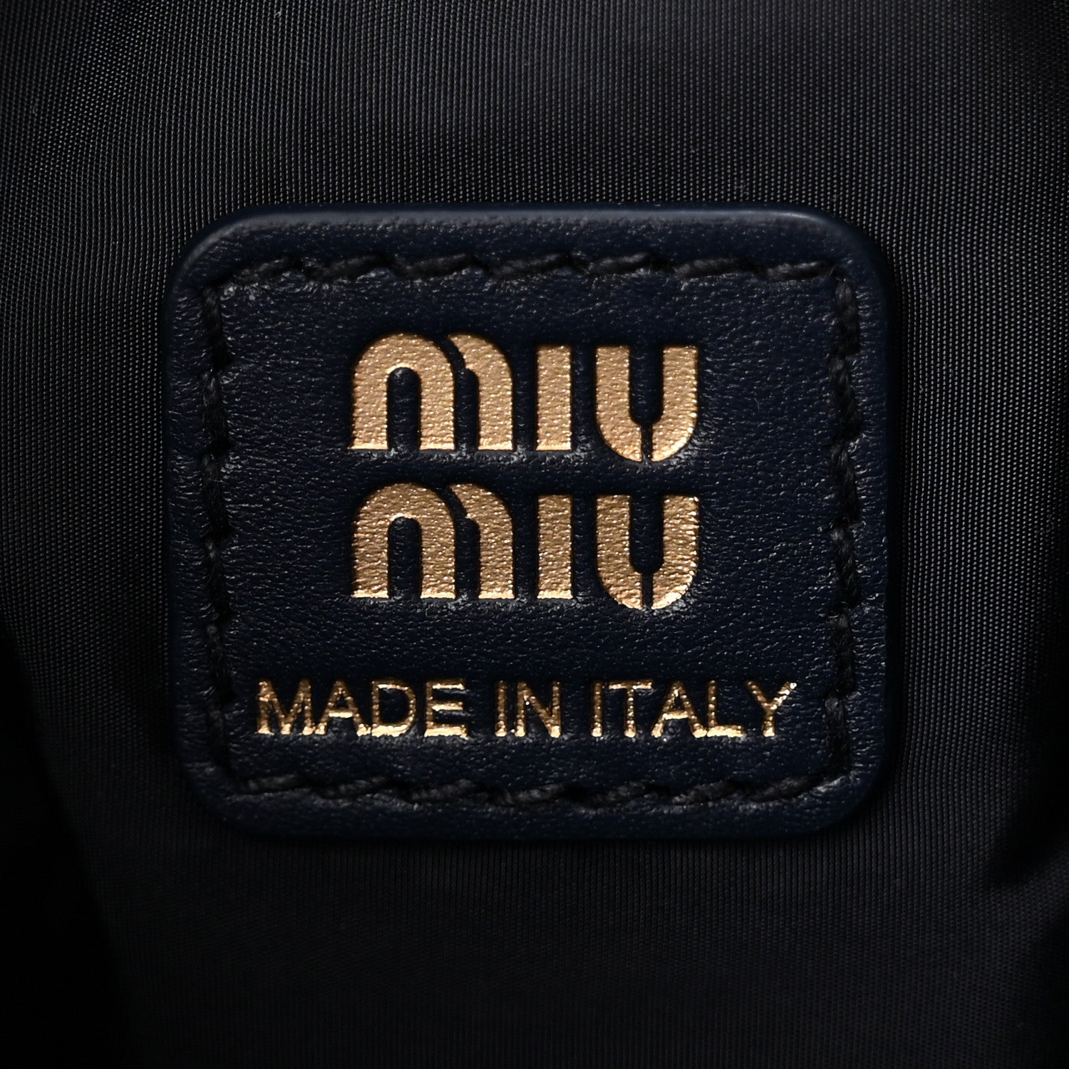 Miu Miu Canvas Gabardine Pouch Bucket Bag Indaco Amaranto 6 of 9
