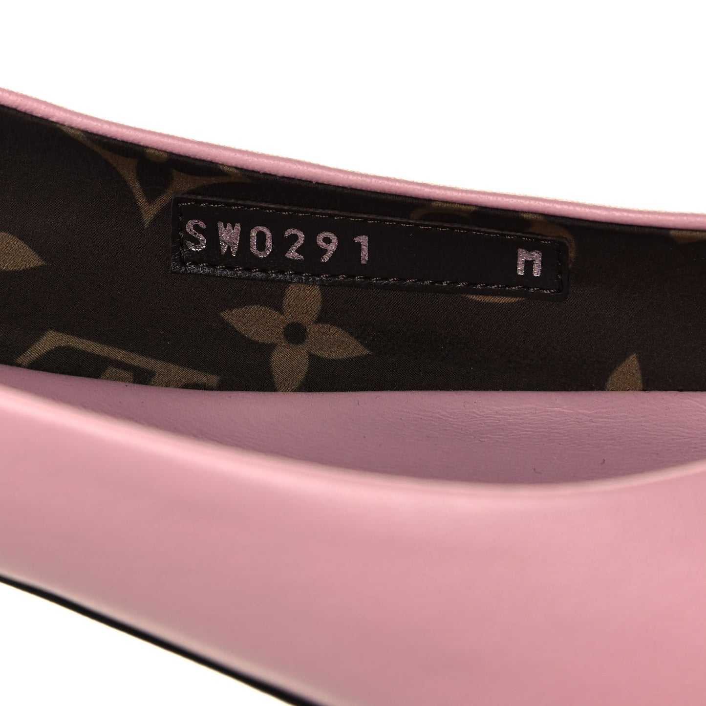 Lambskin Popi Ballerina Flats 41 Light Pink