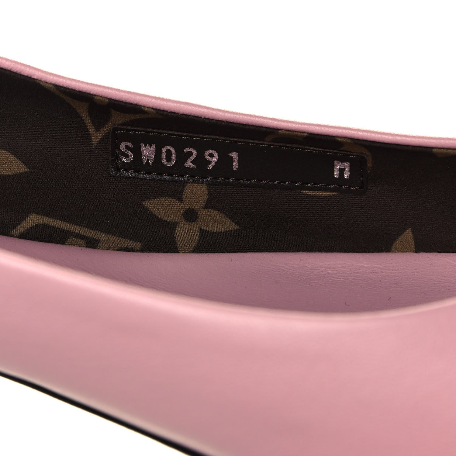 Louis Vuitton Lambskin Popi Ballerina Flats 41 Light Pink 8 of 8