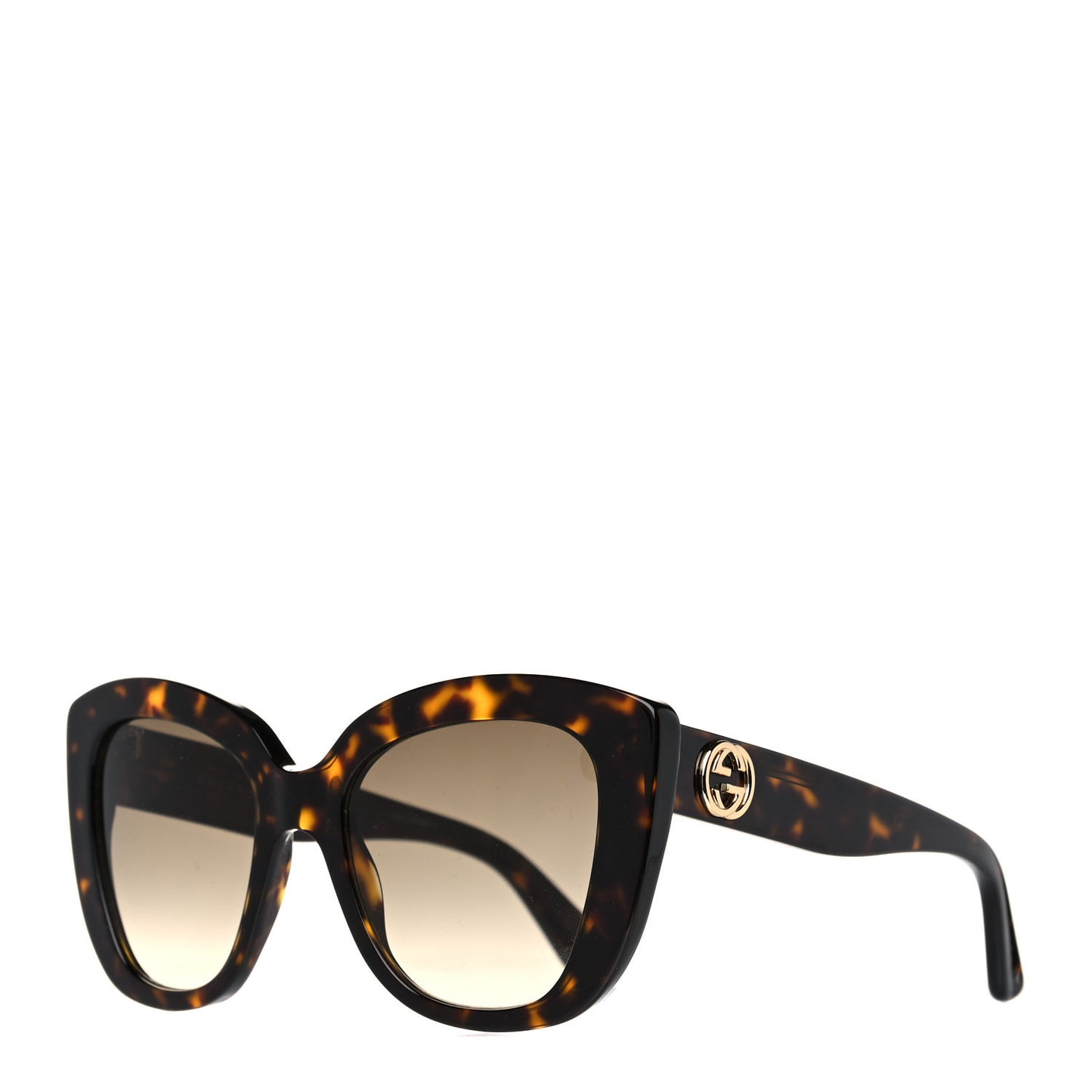 Cat Eye Sunglasses GG0164S Tortoise